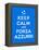 Keep Calm and Forza Azzurri-Thomaspajot-Framed Stretched Canvas