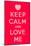 Keep Calm and Love Me-Thomaspajot-Mounted Art Print