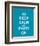 Keep Calm and Party On-The Vintage Collection-Framed Art Print