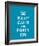 Keep Calm and Party On-The Vintage Collection-Framed Giclee Print