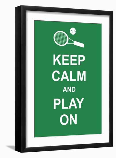 Keep Calm and Play On-prawny-Framed Premium Giclee Print