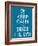 Keep Calm and Seize the Day-mybaitshop-Framed Art Print