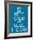 Keep Calm and Seize the Day-mybaitshop-Framed Art Print