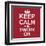 Keep Calm and Twerk On-Andrew S Hunt-Framed Art Print