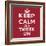 Keep Calm and Twerk On-Andrew S Hunt-Framed Premium Giclee Print