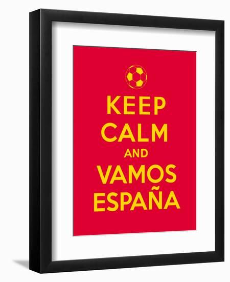 Keep Calm and Vamos Espana-Thomaspajot-Framed Premium Giclee Print