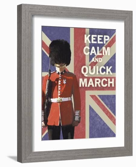 Keep Calm Brit II-The Vintage Collection-Framed Giclee Print