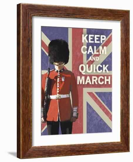 Keep Calm Brit II-The Vintage Collection-Framed Giclee Print