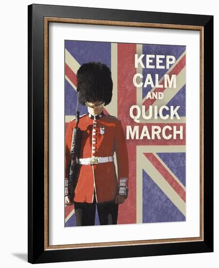 Keep Calm Brit II-The Vintage Collection-Framed Giclee Print