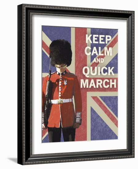 Keep Calm Brit II-The Vintage Collection-Framed Giclee Print