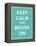 Keep Calm & Brush-N. Harbick-Framed Stretched Canvas