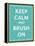 Keep Calm & Brush-N. Harbick-Framed Stretched Canvas