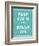 Keep Calm & Brush-N. Harbick-Framed Art Print