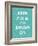 Keep Calm & Brush-N. Harbick-Framed Art Print