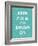 Keep Calm & Brush-N. Harbick-Framed Art Print