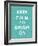 Keep Calm & Brush-N. Harbick-Framed Art Print