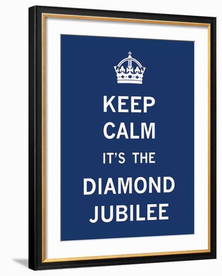 Keep Calm Diamond Jubilee I-The Vintage Collection-Framed Giclee Print