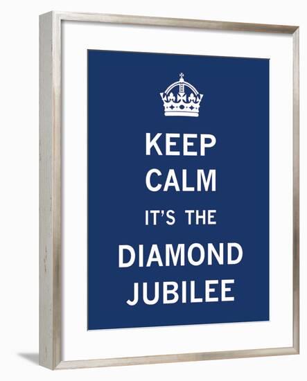 Keep Calm Diamond Jubilee I-The Vintage Collection-Framed Giclee Print