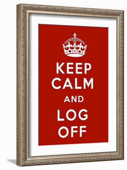 Keep Calm II-Mindy Sommers-Framed Giclee Print