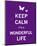 Keep Calm It's a Wonderful Life-The Vintage Collection-Mounted Art Print