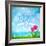 Keep Calm it's Spring - Vector Illustration-vso-Framed Art Print