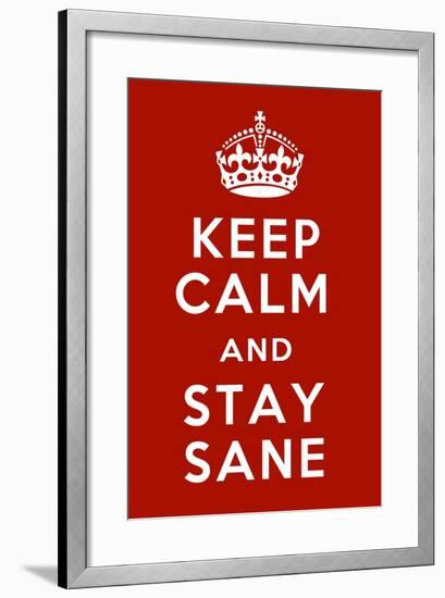 Keep Calm IV-Mindy Sommers-Framed Giclee Print