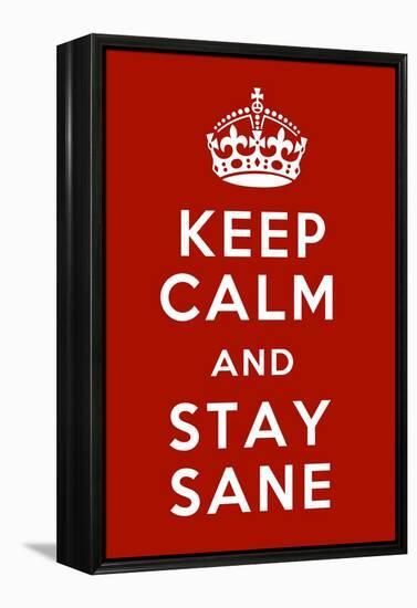 Keep Calm IV-Mindy Sommers-Framed Premier Image Canvas