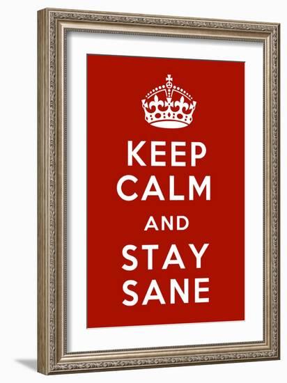 Keep Calm IV-Mindy Sommers-Framed Giclee Print