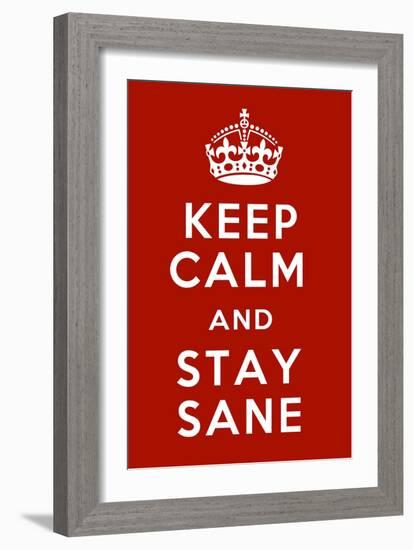 Keep Calm IV-Mindy Sommers-Framed Giclee Print