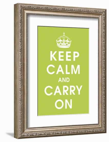 Keep Calm (kiwi)-null-Framed Giclee Print