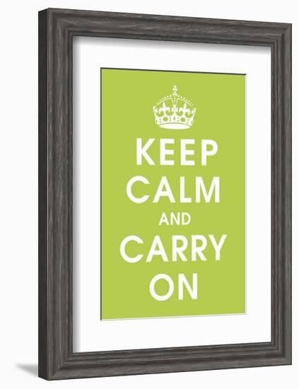 Keep Calm (kiwi)-null-Framed Giclee Print