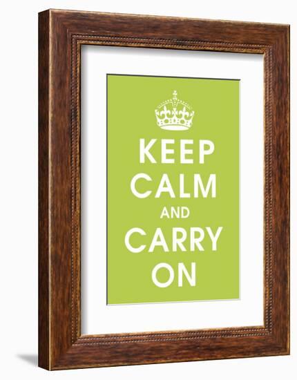 Keep Calm (kiwi)-null-Framed Giclee Print