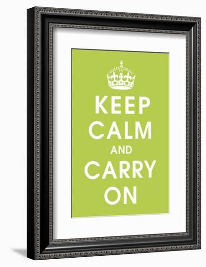 Keep Calm (kiwi)-null-Framed Giclee Print