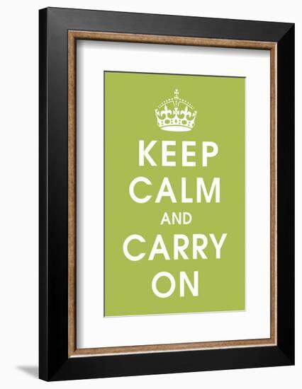 Keep Calm (kiwi)-Vintage Reproduction-Framed Art Print