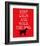 Keep Calm (Labrador)-Ginger Oliphant-Framed Art Print