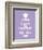 Keep Calm, Lavender Tea-The Vintage Collection-Framed Art Print