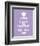 Keep Calm, Lavender Tea-The Vintage Collection-Framed Art Print