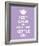 Keep Calm, Lavender Tea-The Vintage Collection-Framed Giclee Print