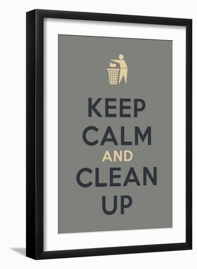 Keep Calm Poster-MishaAbesadze-Framed Premium Giclee Print