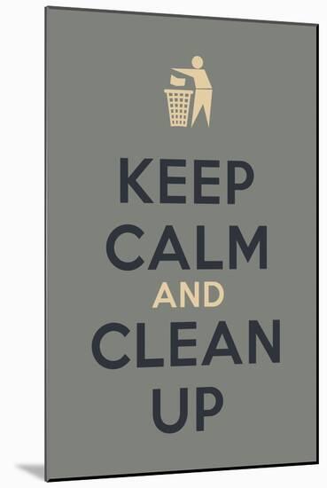 Keep Calm Poster-MishaAbesadze-Mounted Art Print