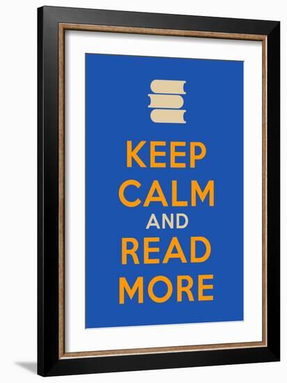 Keep Calm Poster-MishaAbesadze-Framed Art Print