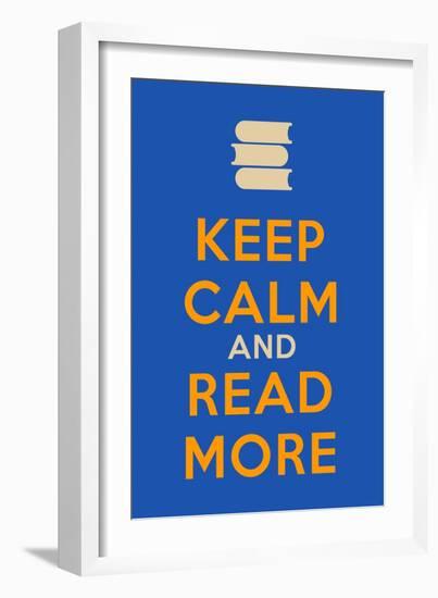 Keep Calm Poster-MishaAbesadze-Framed Art Print