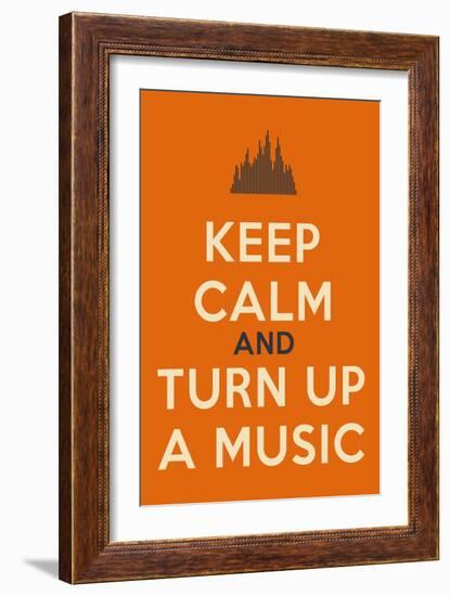 Keep Calm Poster-MishaAbesadze-Framed Art Print