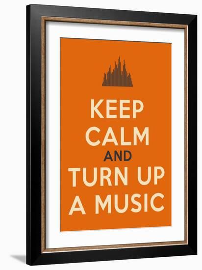 Keep Calm Poster-MishaAbesadze-Framed Art Print