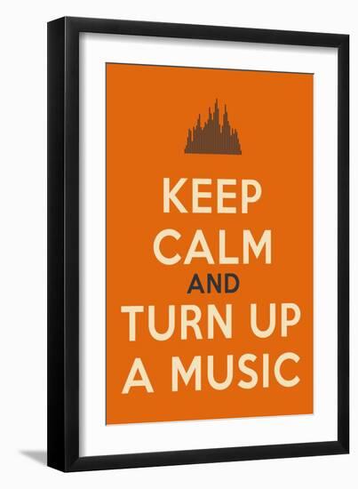 Keep Calm Poster-MishaAbesadze-Framed Art Print