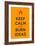 Keep Calm Poster-MishaAbesadze-Framed Art Print