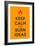 Keep Calm Poster-MishaAbesadze-Framed Art Print