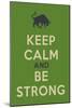 Keep Calm Poster-MishaAbesadze-Mounted Art Print