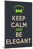 Keep Calm Poster-MishaAbesadze-Mounted Art Print