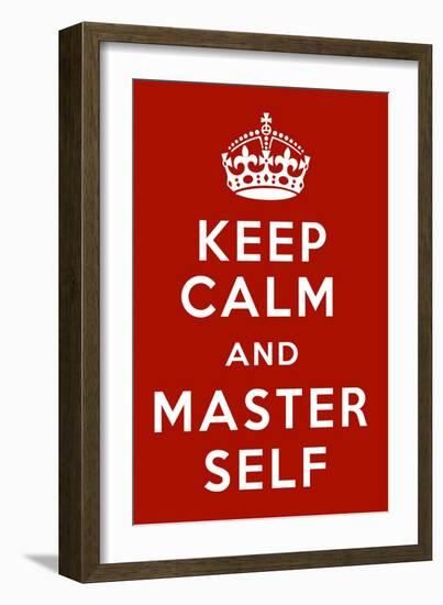 Keep Calm V-Mindy Sommers-Framed Giclee Print